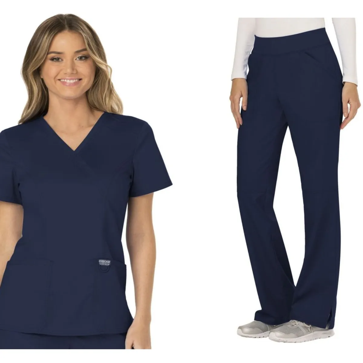 CHEROKEE - Uniforme Clínico Completo  Mujer Cherokee Revolution WW610 Y WW110