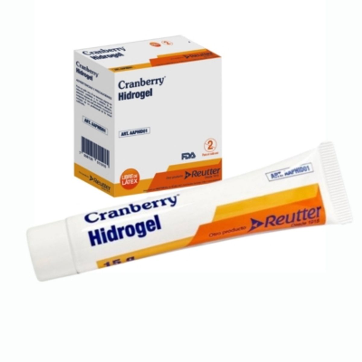 CRANBERRY - Apósito Hidrogel Heridas y Cicatrices Tubo 15gr Cranberry