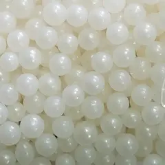 GENERICO - Sprinkles Perla Blanca Brillante 4mm Guttche 100grs