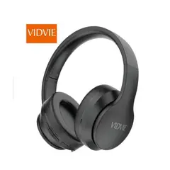 GENERICO - Audífonos Bluetooth Inalámbrico VIDVIE Carga USB Negro