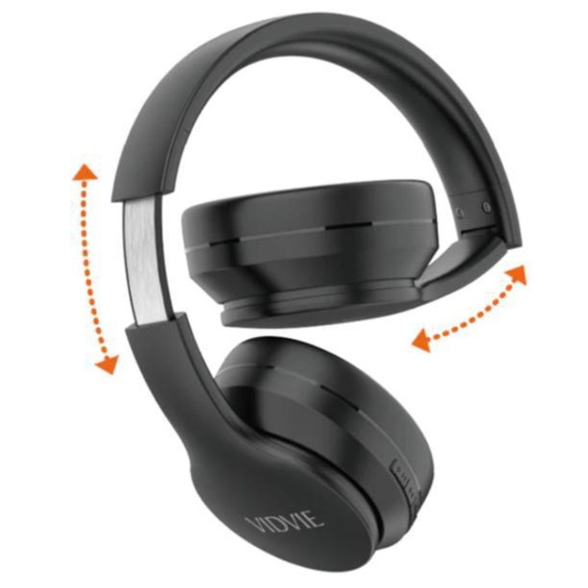 GENERICO - Audífonos Bluetooth Inalámbrico VIDVIE Carga USB Negro
