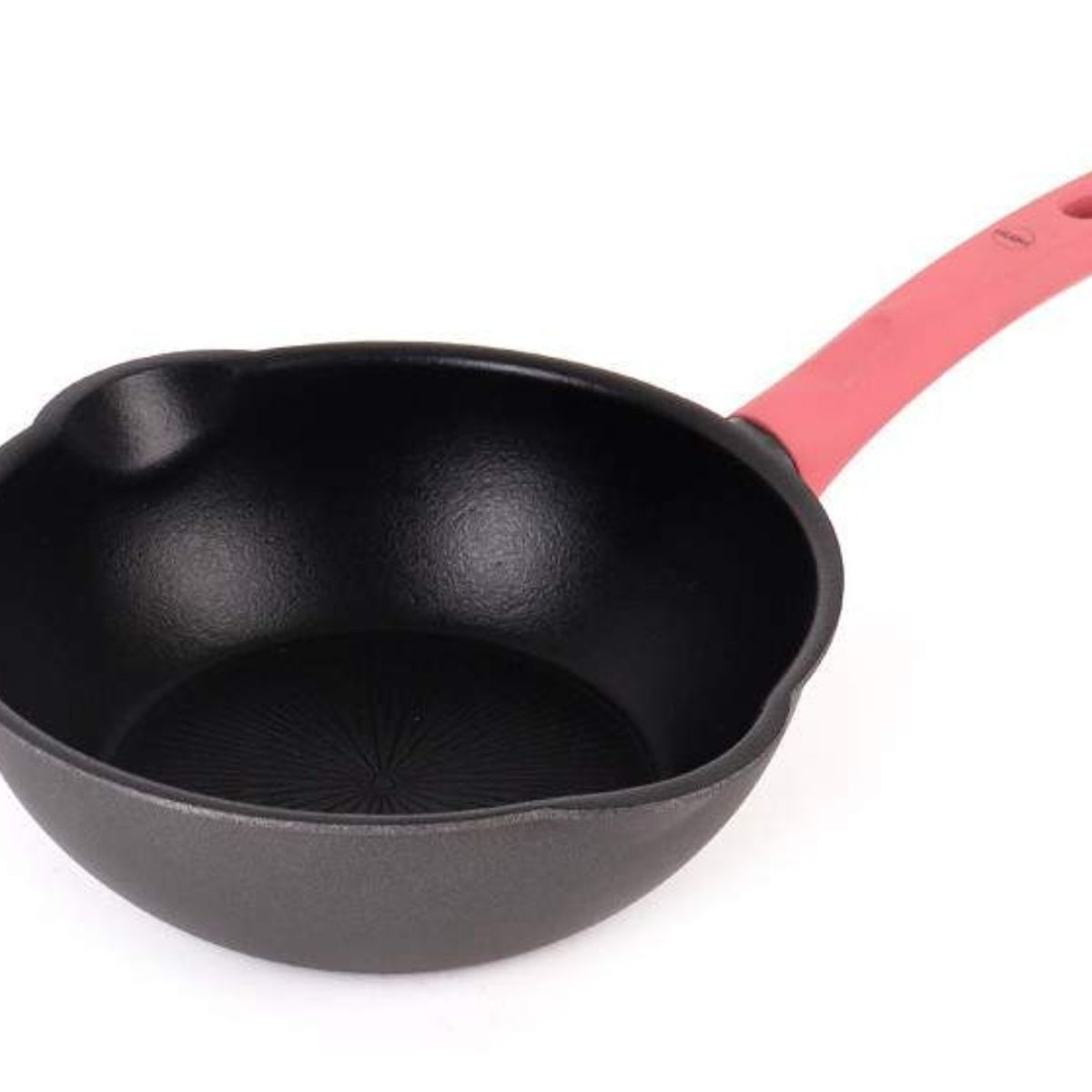 WENS - Sartén profundo 24 cm Antiadherente rosa Inschef