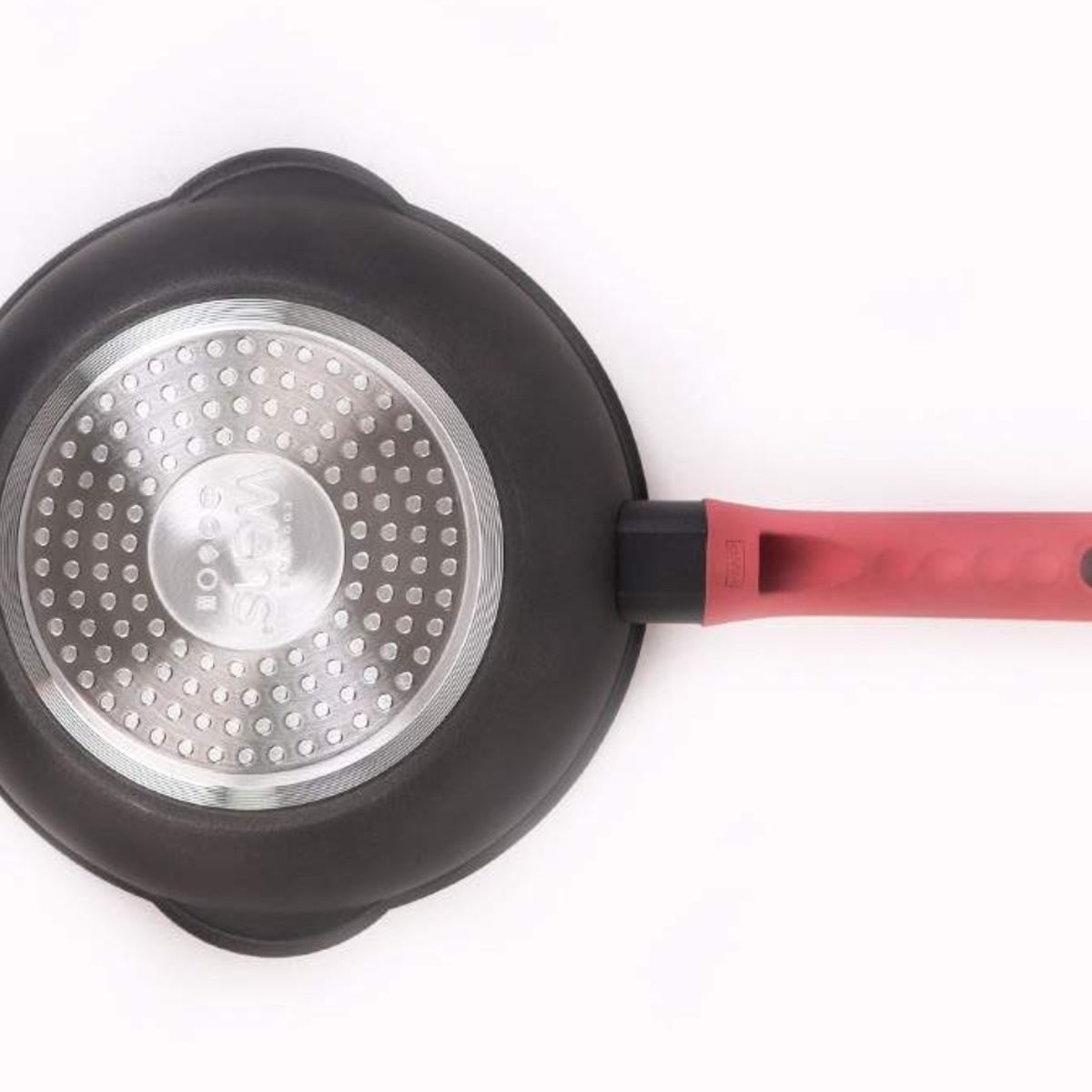 WENS - Sartén profundo 24 cm Antiadherente rosa Inschef