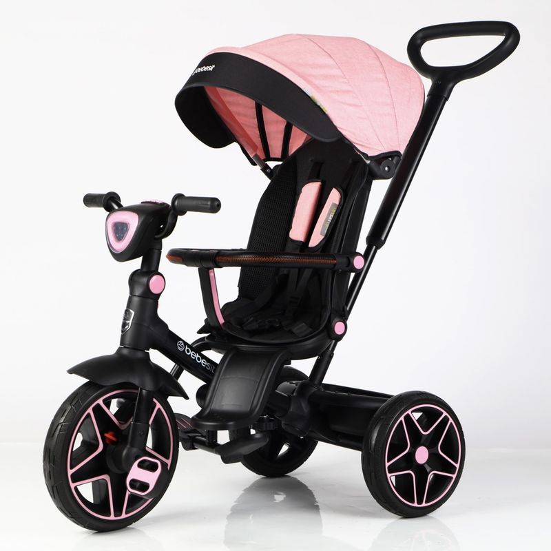 BEBESIT - Triciclo giro 360 Musical bluetooh Explorer LX - pink