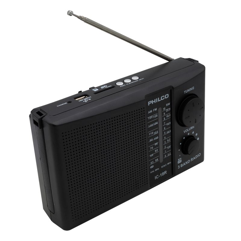 PHILCO - Radio Philco 18-R Multibandas recargable