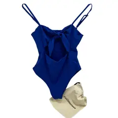 COOL AMAZONIA - - TRAJE DE BAÑO BODY AZUL OCEANO MODELO LUCIA.