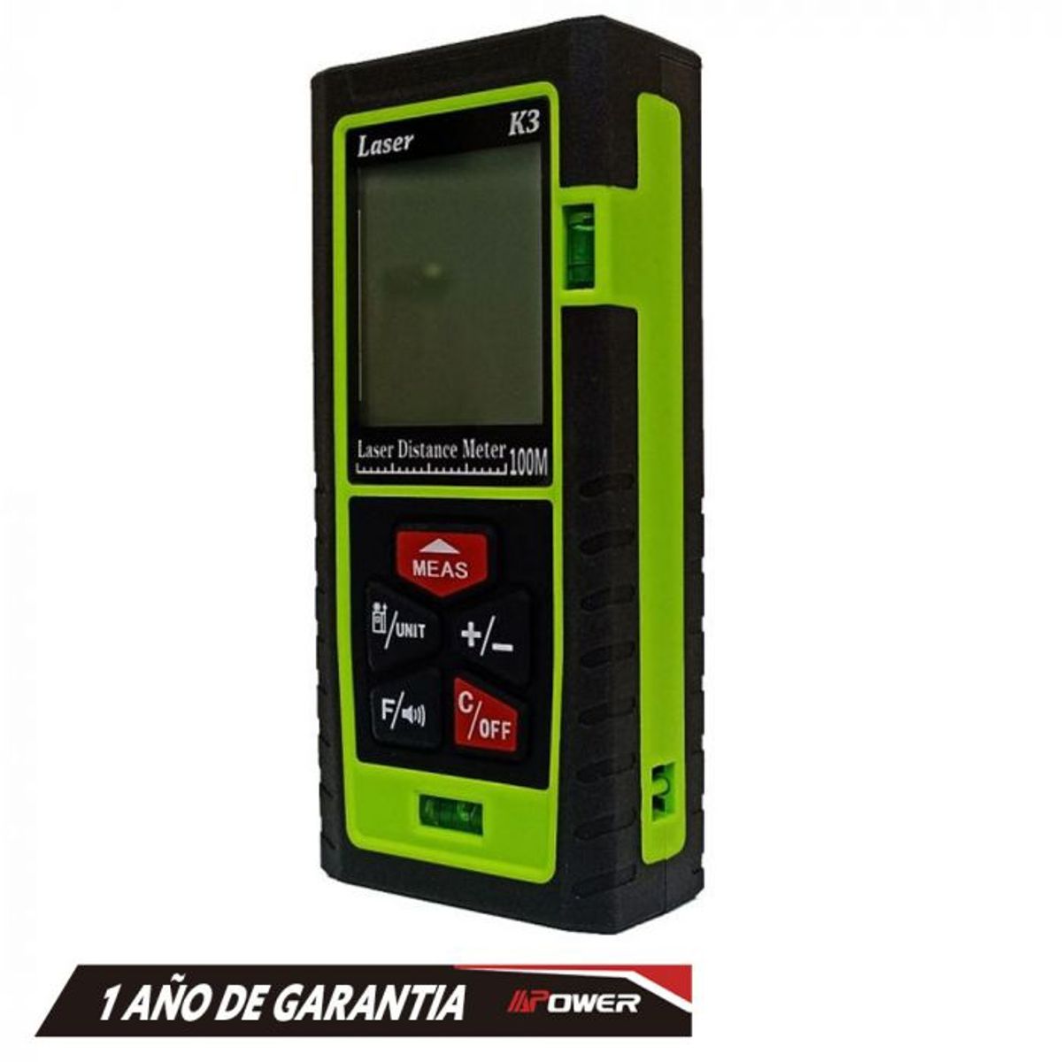 GENERICO - Medidor De Distancia Laser Apower 100 Mts