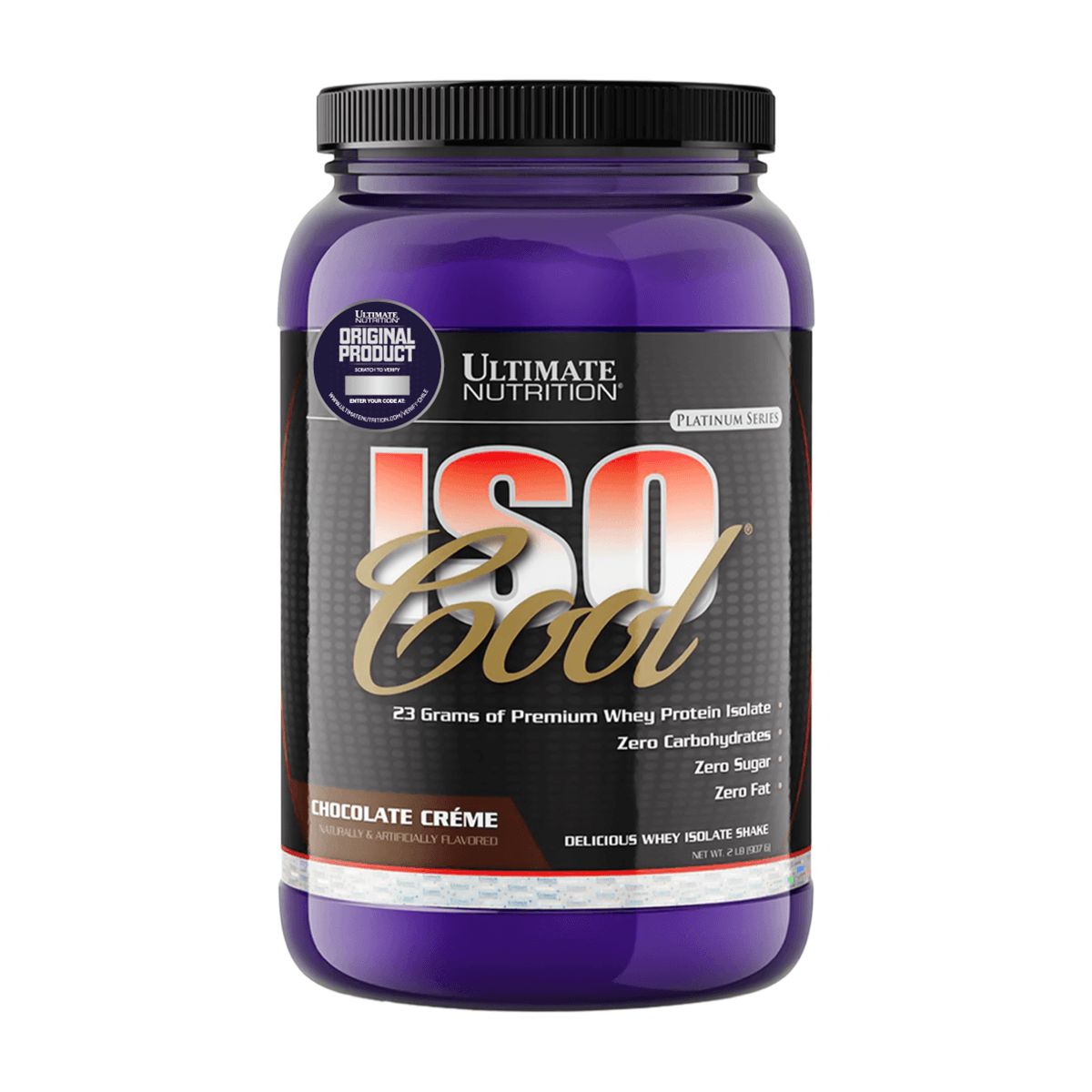 ULTIMATE NUTRITION - Iso Cool, Isolate Protein (2 Lb) - Original