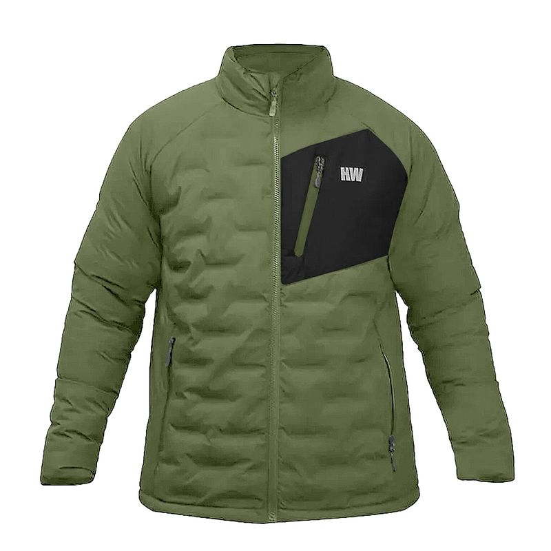 HARDWORK - Parka Insulada HW Explorer sin Gorro Verde Oliva