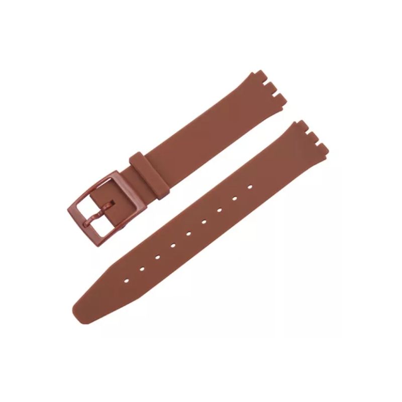 R24 - Correa Compatible Reloj Swatch Silicona 12mm Colores