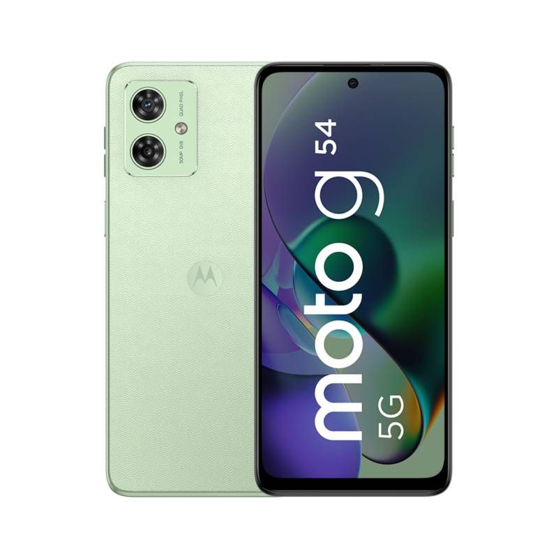 MOTOROLA - Smartphone Moto G54 256GB8GB 5G Midnight Mint Green Liberado.