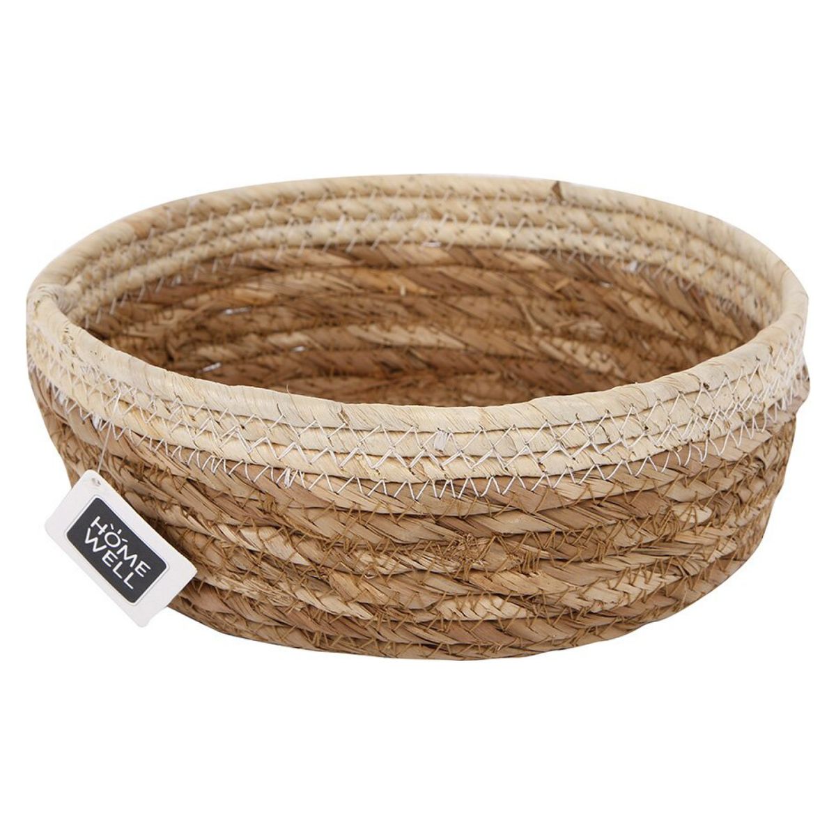 HOMEWELL - Cesto Ratan Panera Canasto 20X20X8Cm