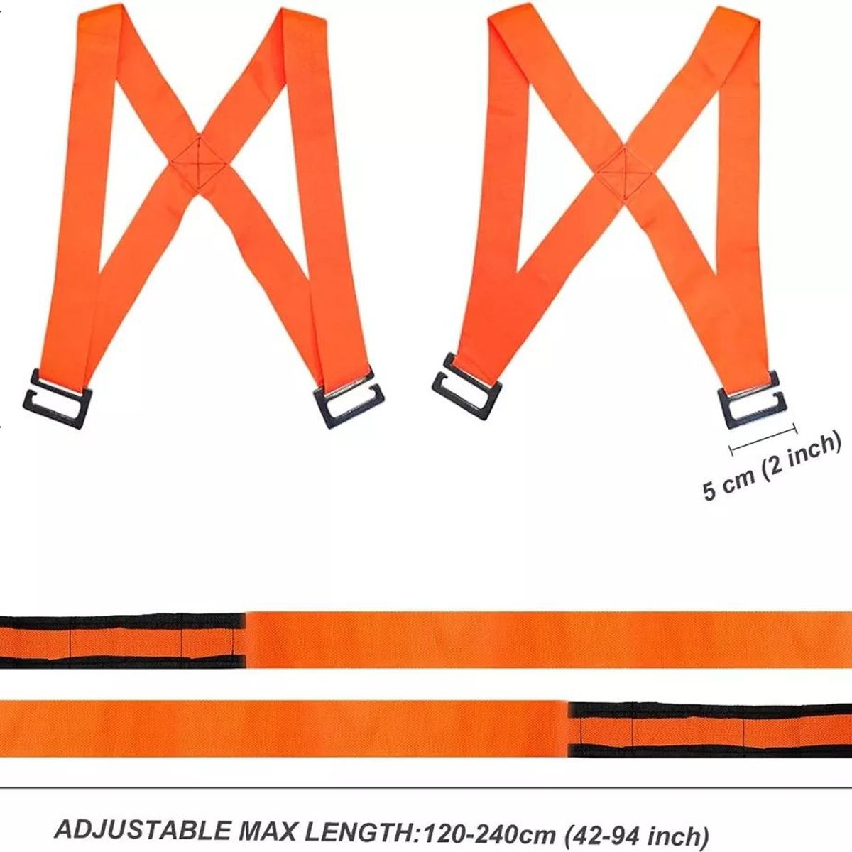 KUANGYE - Cintas Correas Arnés Traslado Muebles Kit 4 Unidades