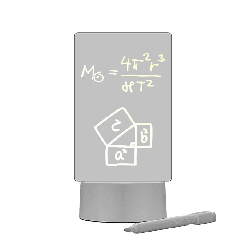 VATYERTY - 1 pieza creativo Tablero tres color Lámpara de noche LED USB Tablero