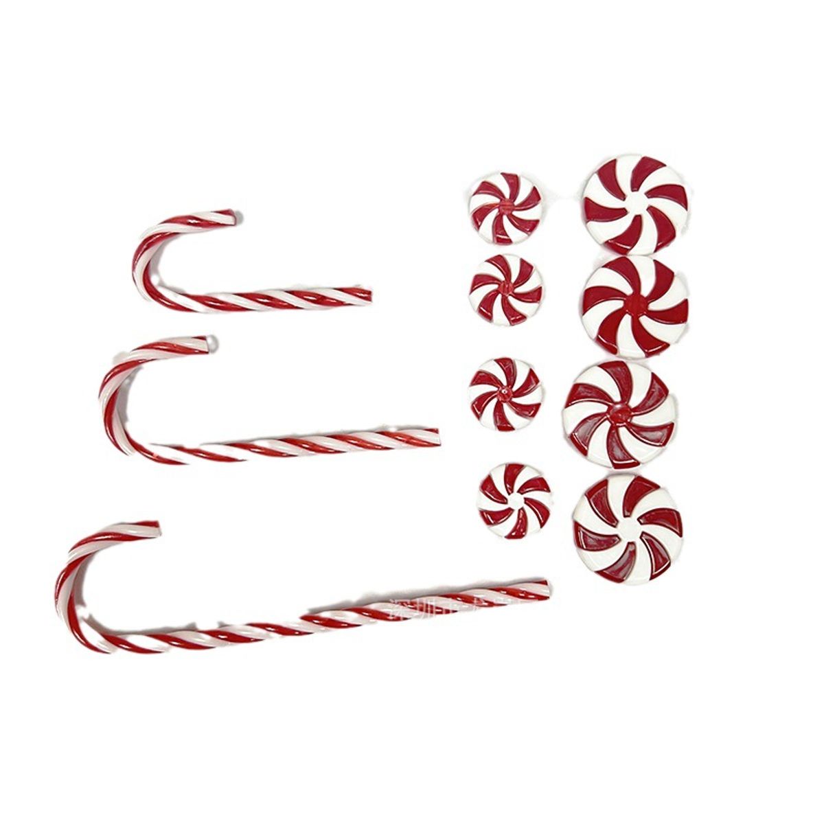 VATYERTY - 20 Piezas Bastones De Caramelo Decorativos De Navidad