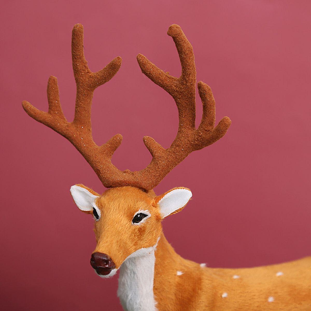 VATYERTY - 1 Pieza Decoración Navideña De Venado De Peluche 30cm