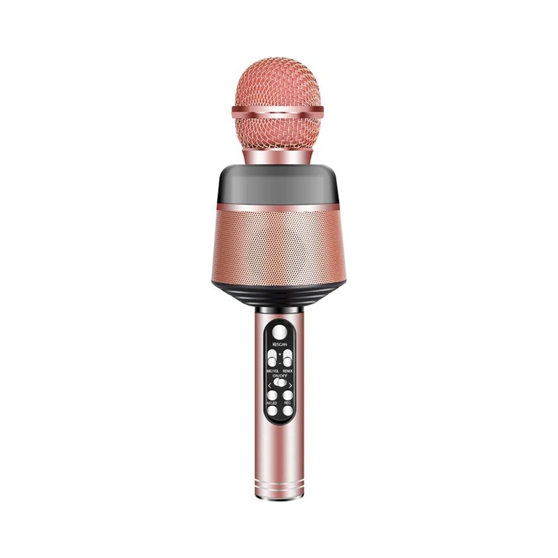 KUANGYE - Micrófono Inalámbrico Bluetooth Karaoke Led Ultravoice