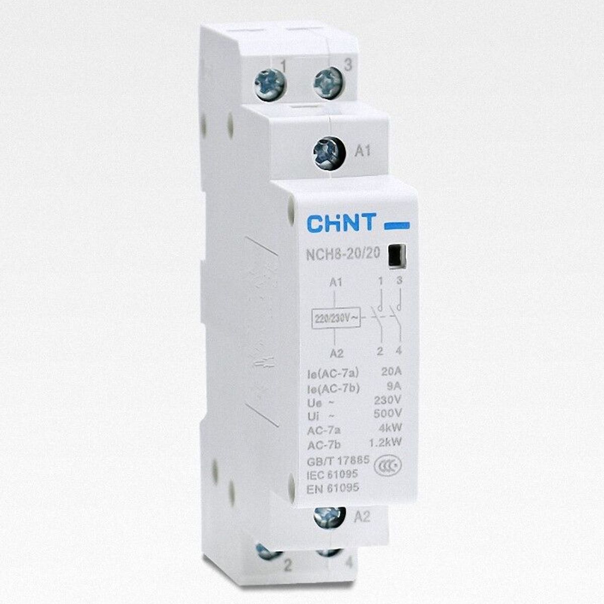 KUANGYE - Contactor Modular 230vac 20a 4kw Ac1 2na