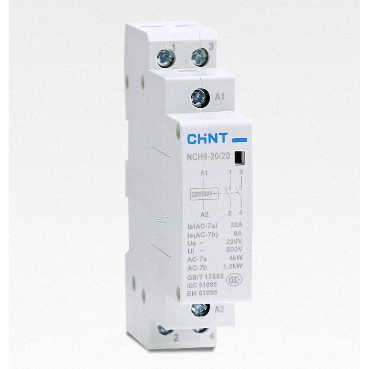 KUANGYE - Contactor Modular 230vac 20a 4kw Ac1 2na