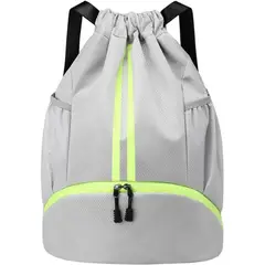 PUREPOWER - Mochila Unisex Con Cordón Bolsa De Gimnasio Impermeable De