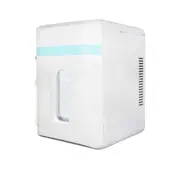 GENERICO - Mini Nevera Refrigerador Skincare Cooler 12 Litros Blanca Casa Auto
