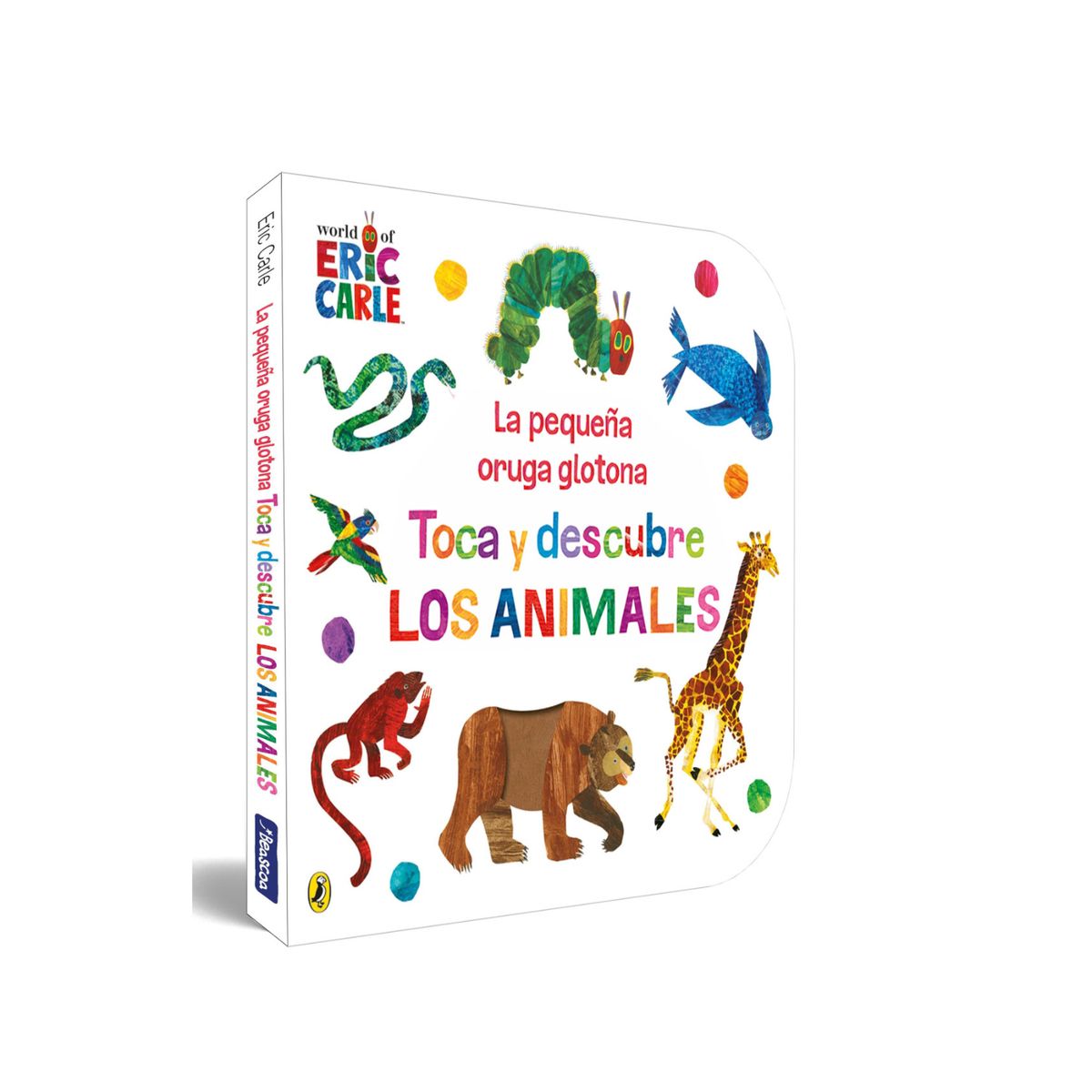 BEASCOA - La pequeña oruga glotona. Toca y descubre los animales