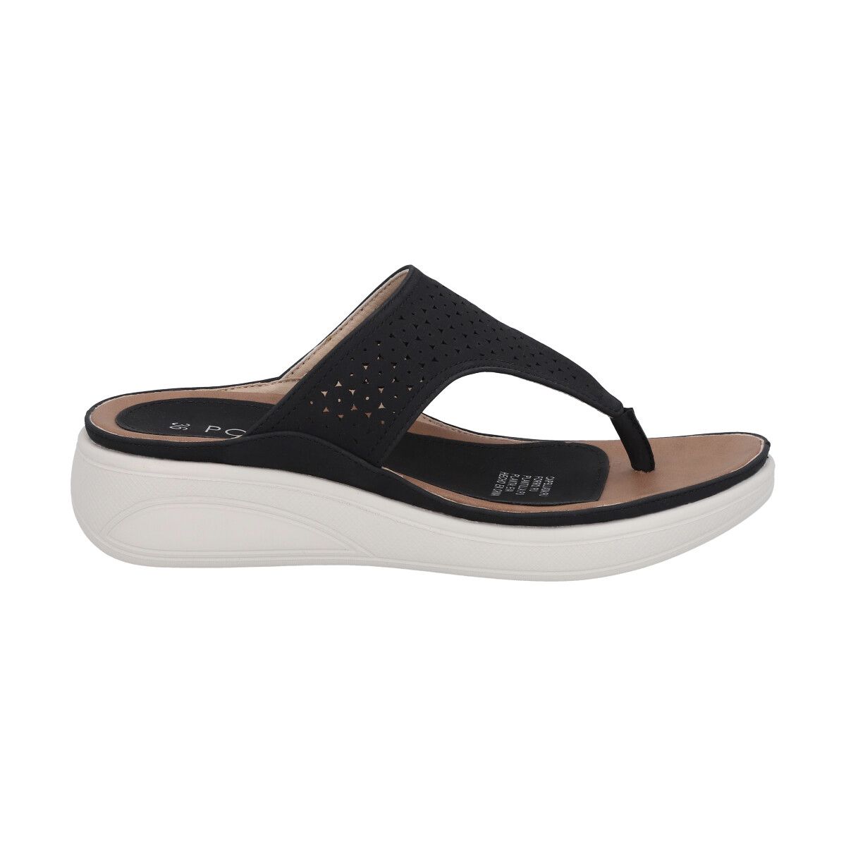 POLICE - Sandalia Mujer Negro Jose Police