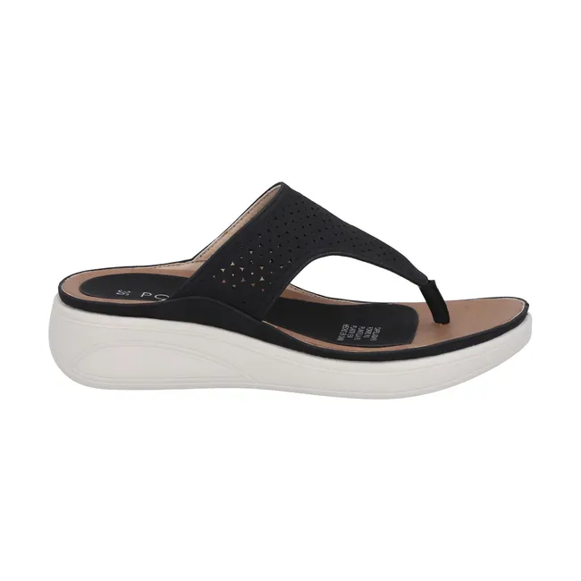 POLICE - Sandalia Mujer Negro Jose Police