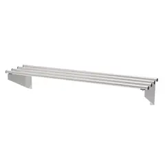 PROCHEF - Repisa Tubular 120x30 cm Pasa Bandejas Acero Inoxidable