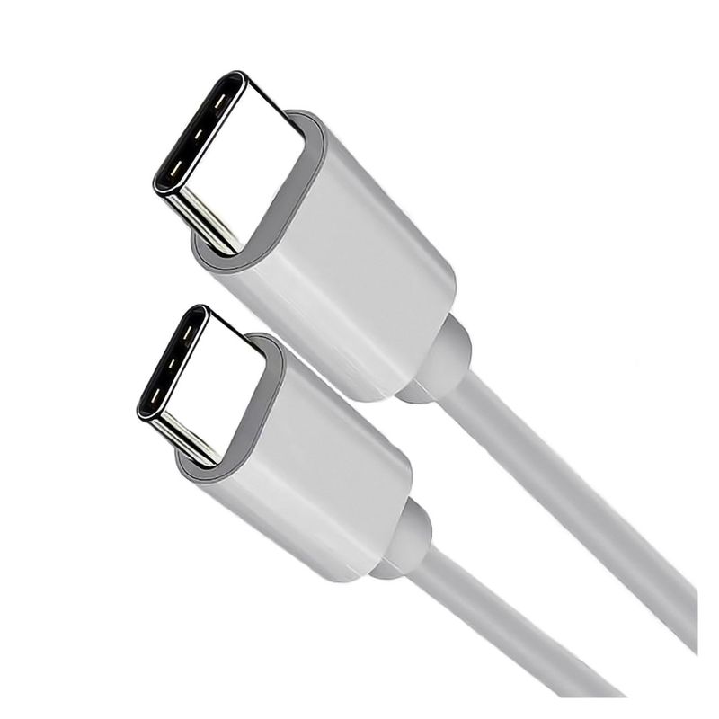GENERICO - Cable Tipo C A Tipo C Para Samsung iPhone 2 Metros Pack X 2