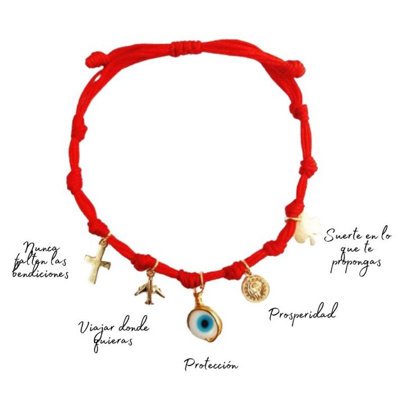 GENERICO - Pulseras  Roja de los Deseos