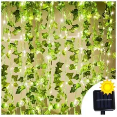 GENERICO - Enredadera Guirnalda Solar Hojas De 3m ancho x 1m