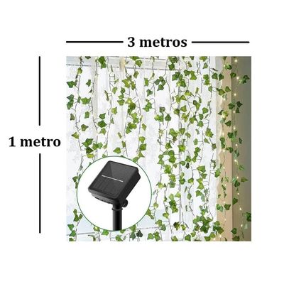 Imagen 2 del producto Enredadera Guirnalda Solar Hojas De 3 Mts ancho