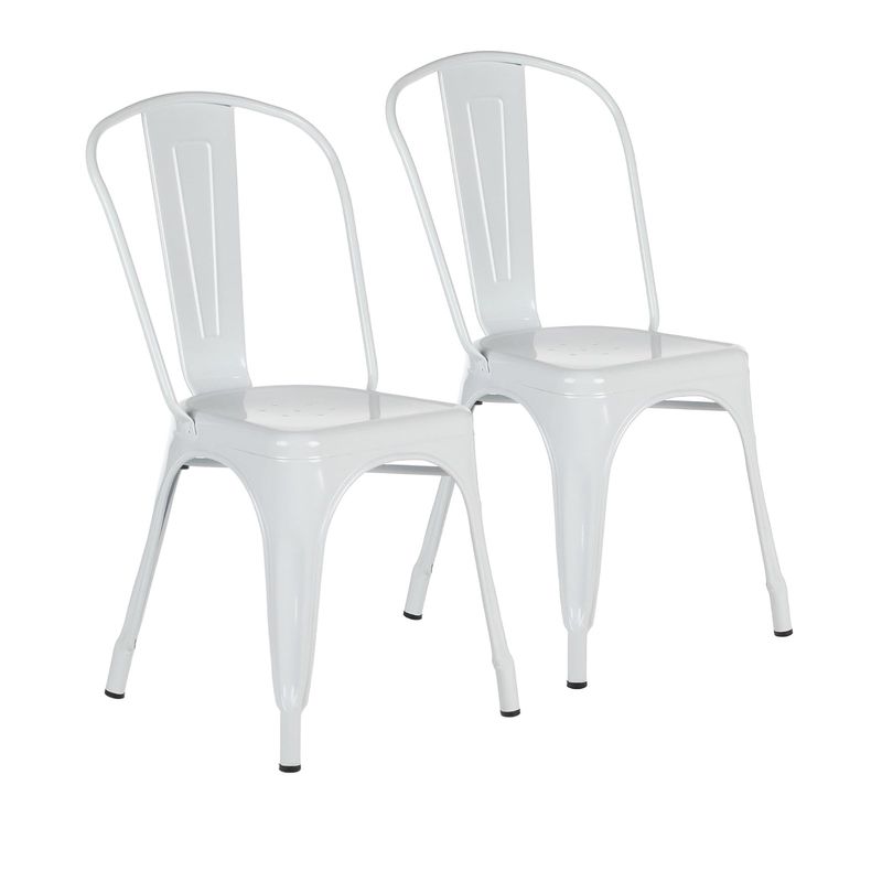PROCHEF - Pack 2 Unidades Silla Tolix Blanco Brillante