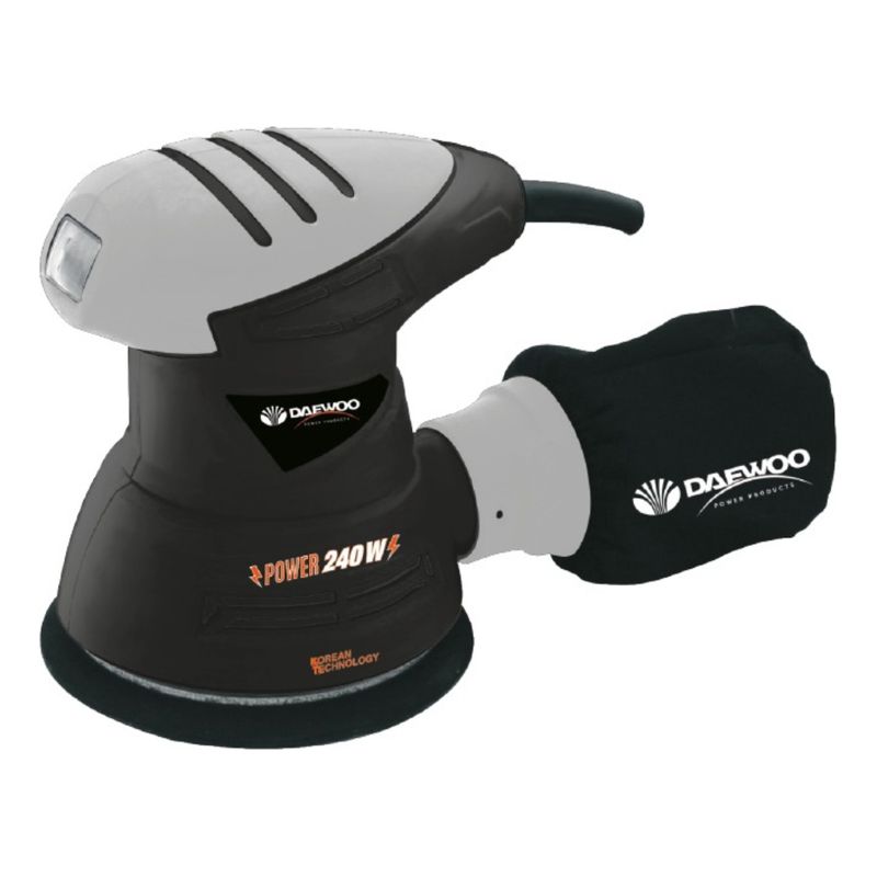 DAEWOO - Lijadora Roto Orbital Daewoo Daos230 240w 12000rpm + 5 Lijas