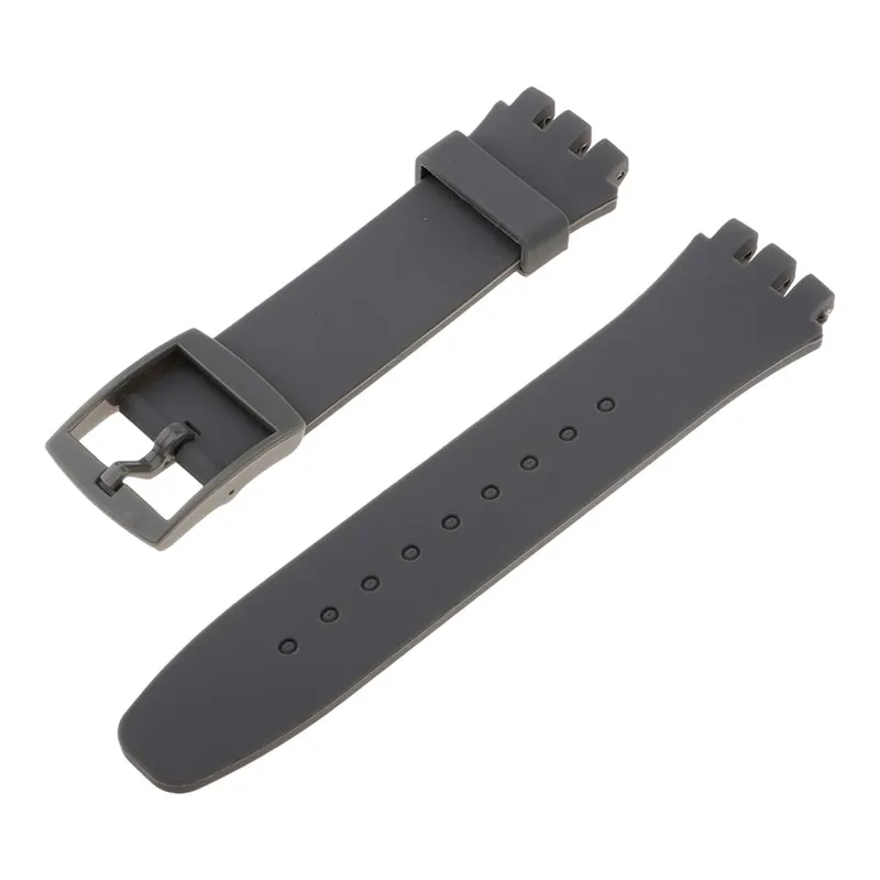 R24 - Correa Compatible Relojes Swatch Silicona 16mm
