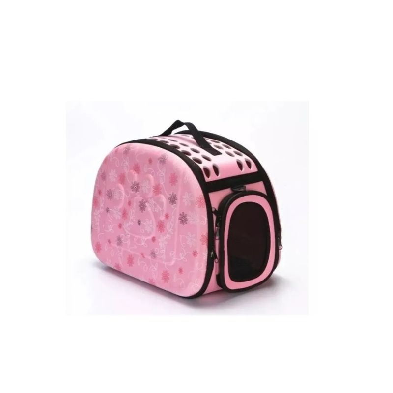 GENERICO - Bolso Transporte Mascotas Talla M Gato Perro Mediano Pink