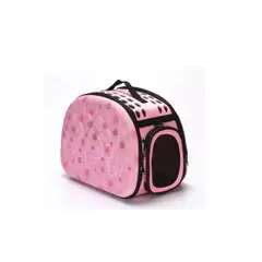 GENERICO - Bolso Transporte Mascotas Talla M Gato Perro Mediano Pink