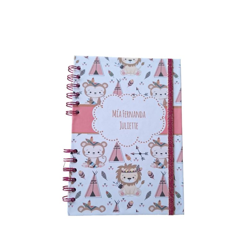 GENERICO - Agenda Pediátrica Personalizada Para Bebés Tribu León
