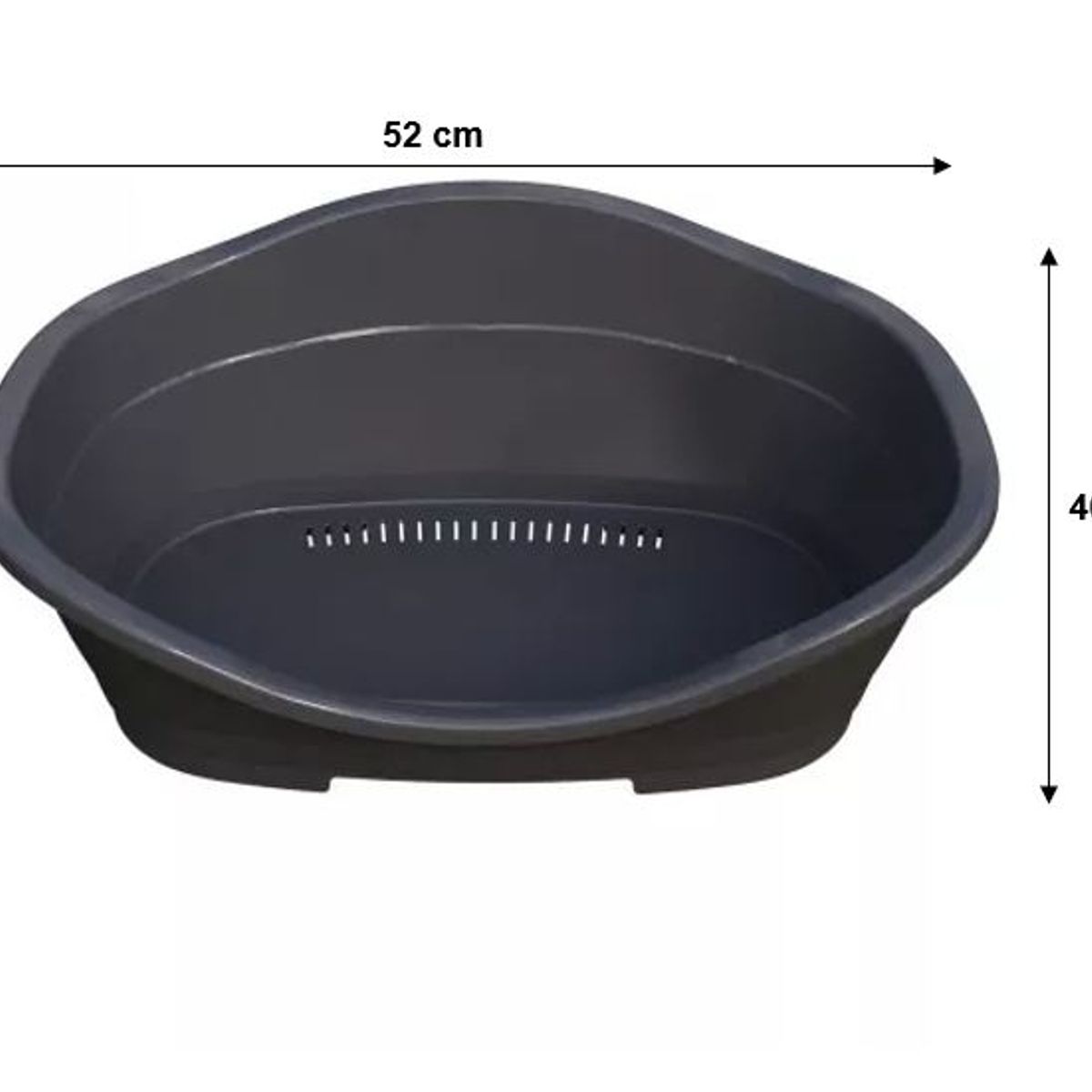 GENERICO - Cama Para Mascota Perro Y Gato Mediana Plástica Lavable