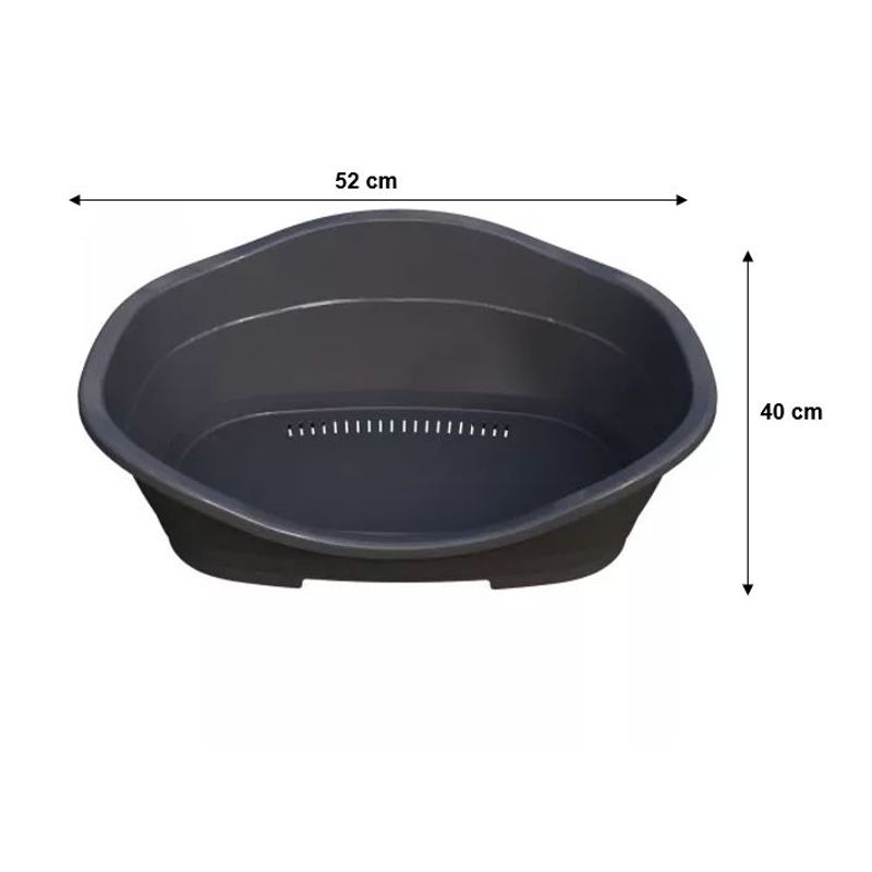 GENERICO - Cama Para Mascota Perro Y Gato Mediana Plástica Lavable