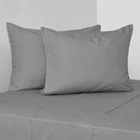 Sábana Gris 2 plazas 200 hilos 100% Algodón