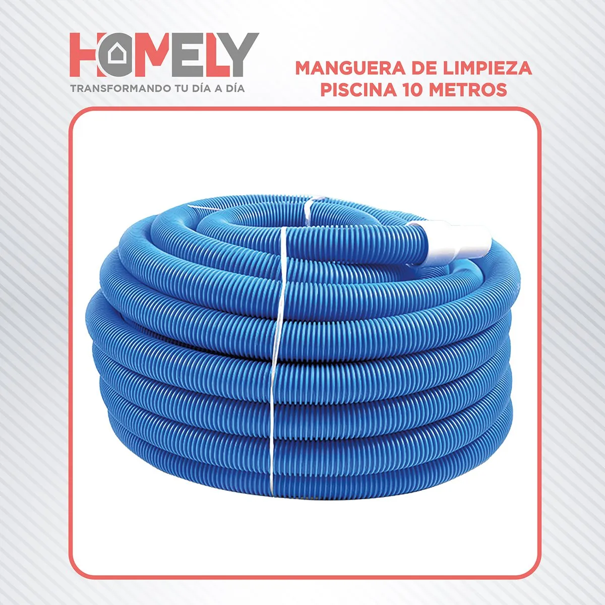 HOMELY - Manguera Para Piscina 10m Limpiafondos Homely PVC 38mm