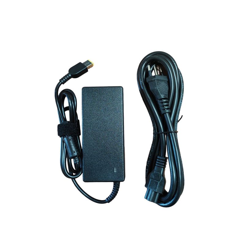 GENERICO - Cargador Notebook Lenovo 20v 3.25 amp (Rectangular)