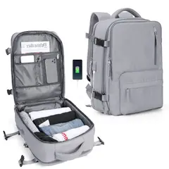 TIOZONEY - Mochila de viaje para mujeres hombros