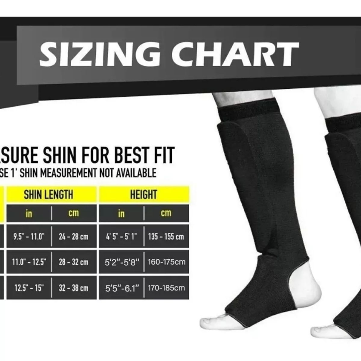 KUANGYE - Espinilleras Muay Thai Mma Kick Boxing Karate Ssr Sport 1par