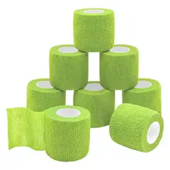 KUANGYE - Venda Autoadherente Vendaje Deportivo 7.5cm X 4.5mts, 12 Und