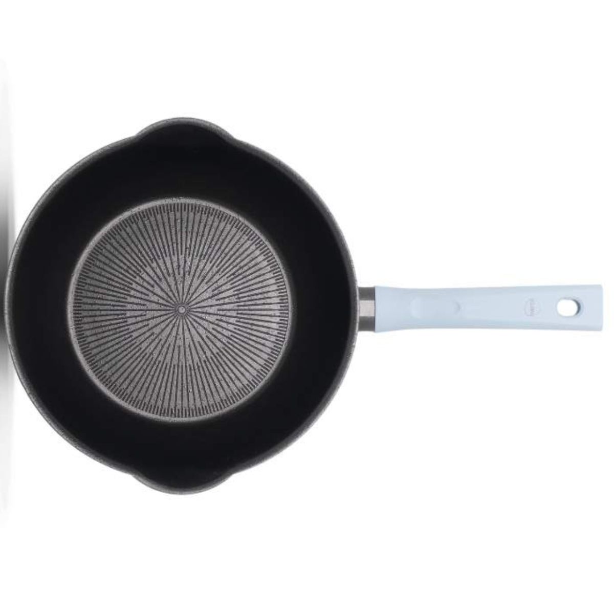 WENS - Sartén profundo 24 cm Aluminio celeste Inschef