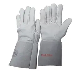 GENERICO - Guante Soldador Tig Cabritilla Puño Largo T-9 - Weldfan