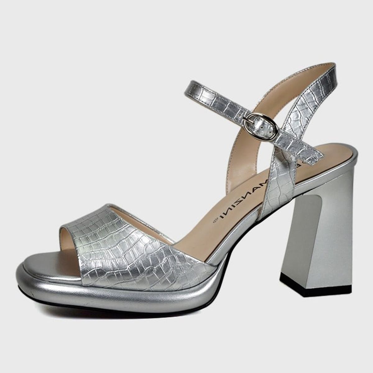 EDA MANZINI - Sandalia Shirim Plateado EDA MANZINI